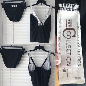 The C. Collection Tankini 2-piece swimsuit size 10
